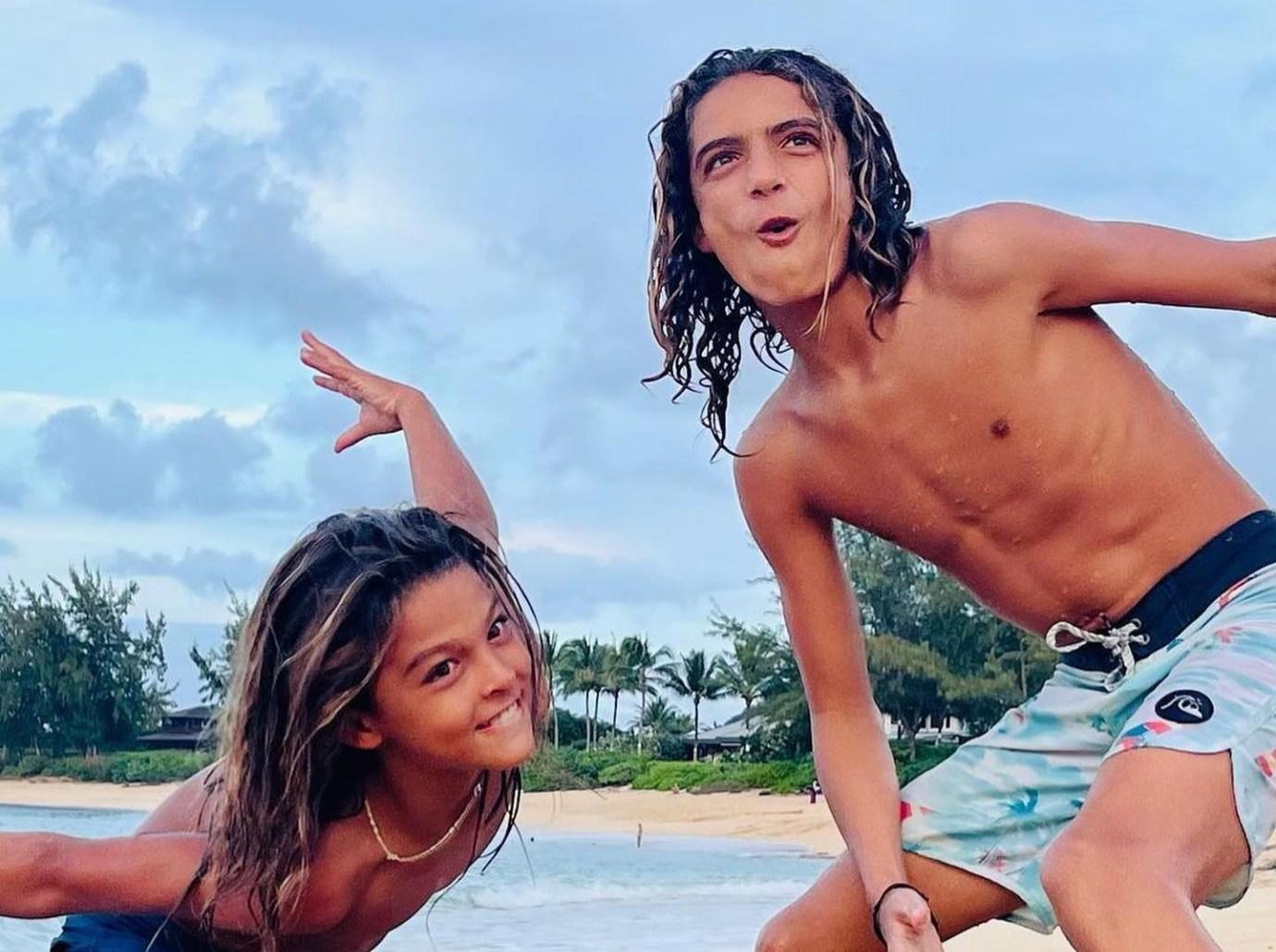 matthew mcconaughey camila rare photos son livingston th birthday