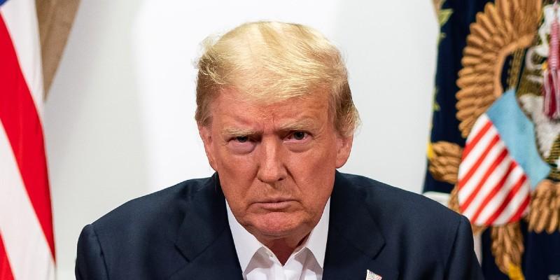 Donald Trump in the Oval Office