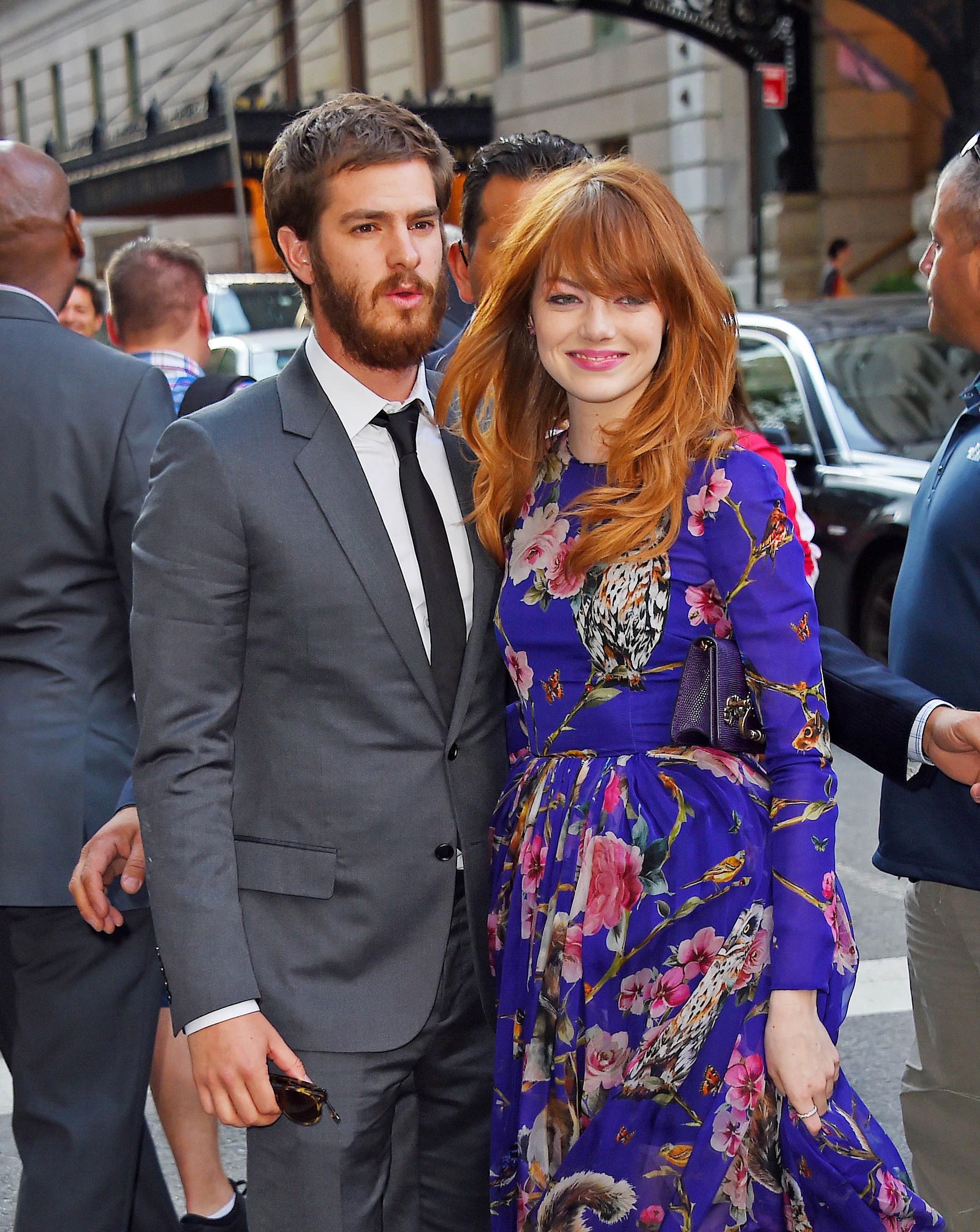 Andrew Garfield and Emma Stone look lovely at the ‘Magic In The Moonlight’ New York premiere