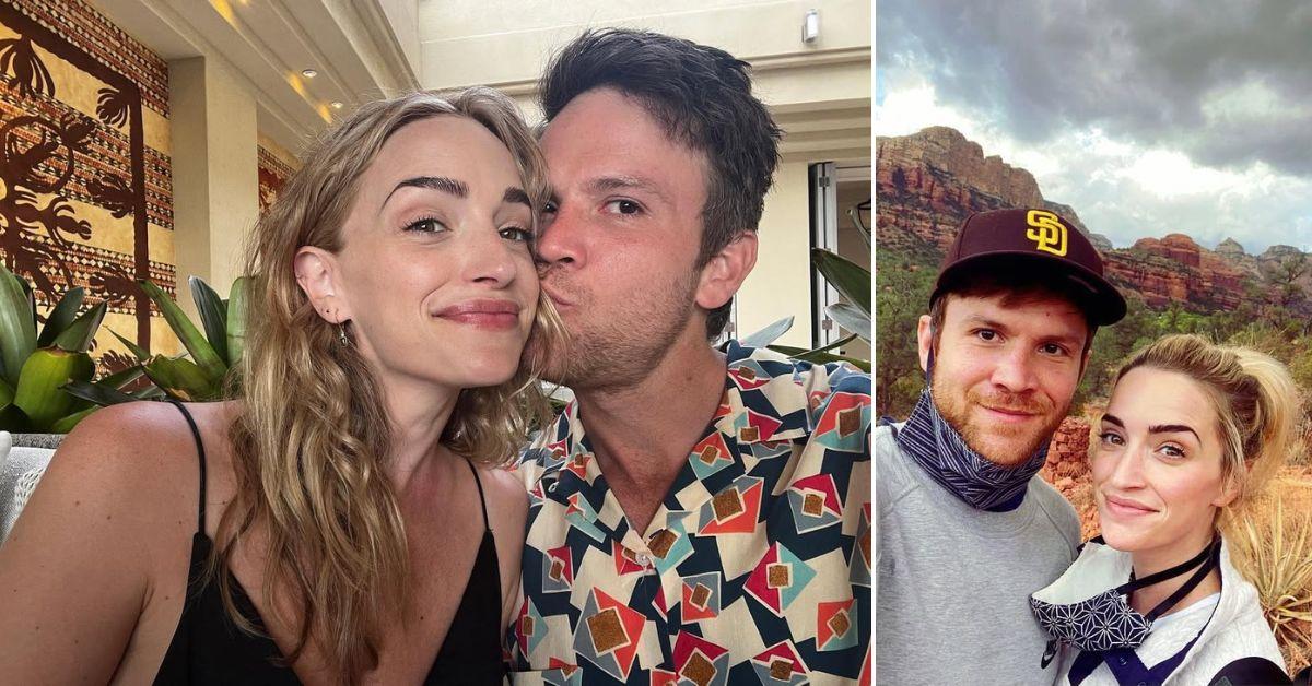 Photos of Brianne Howey and Matt Ziering