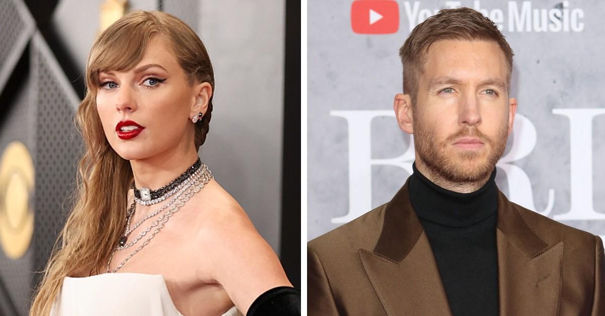 taylor swift walks past ex calvin harris pp