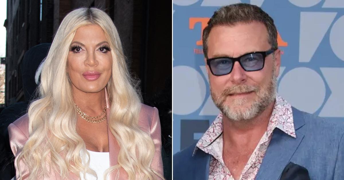 tori spelling crying husband dean mcdermott storage unit