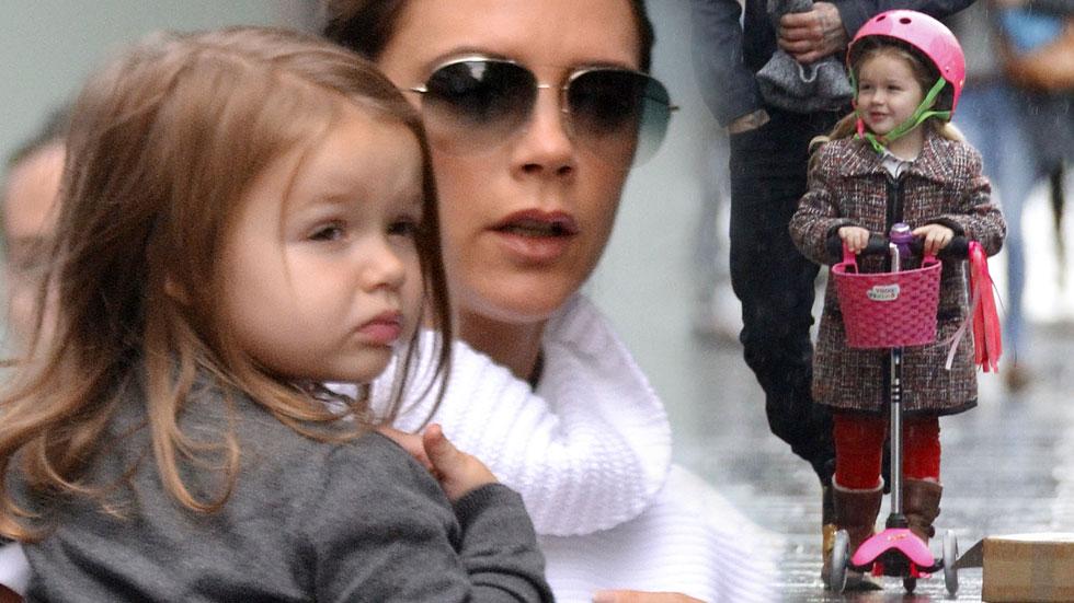 Victoria beckham calls harper beckham tomboy