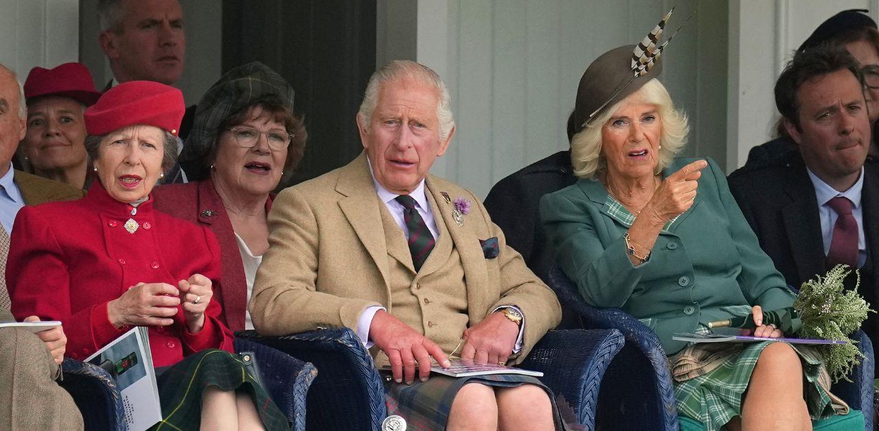 princess anne protest queen camilla consort title