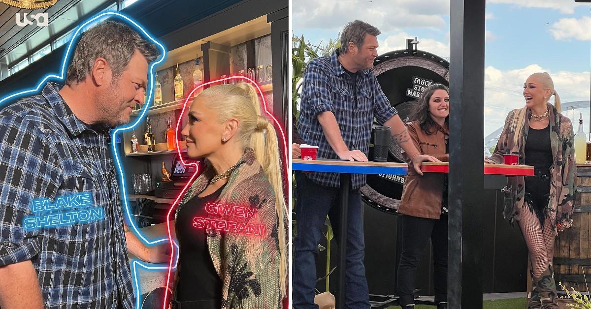 gwen stefani blake shelton usa network pp