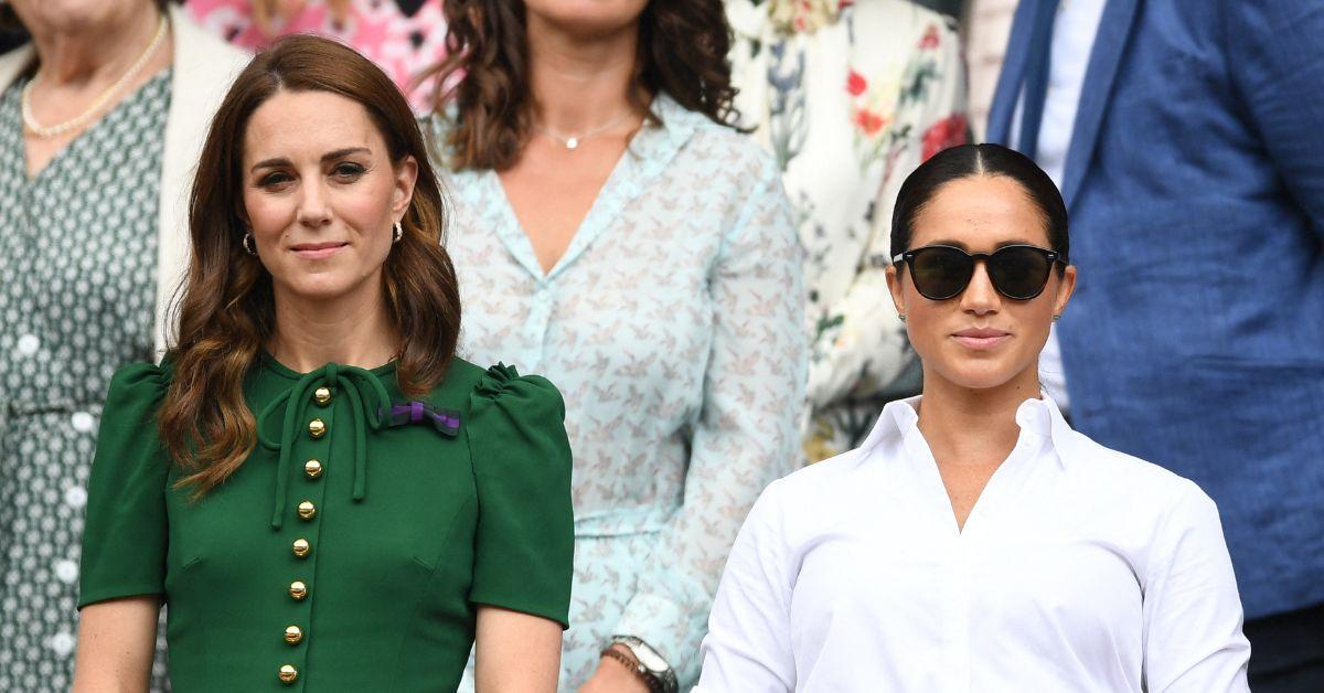 Photo of Kate Middleton and Meghan Markle