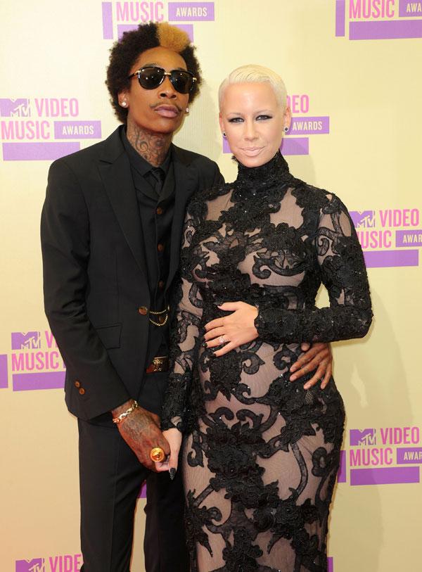Wiz Kahlifa Amber Rose