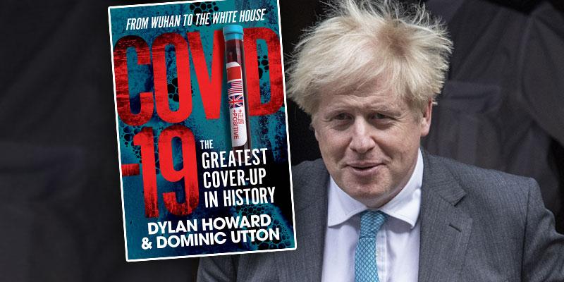 //boris johnson inadequate dealing covid  new book PF