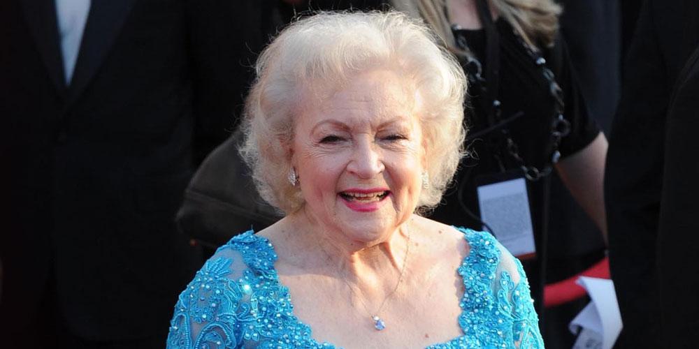 Betty White in Blue Gown Betty White memorable Moments