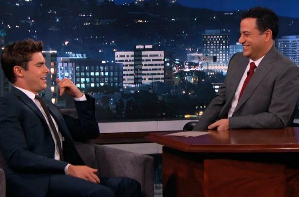 Zac Efron on Jimmy Kimmel Live